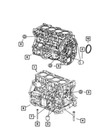 RL183906AD - : Short Block Engine for Mopar Image