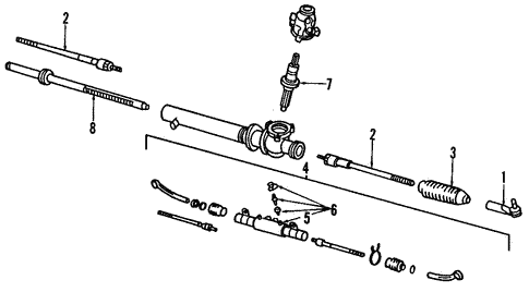 Steering Gear & Linkage for 1990 Nissan 300ZX | Parts for