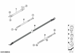 12427568573 - Engine Electrical System: Interference Suppression Band, Exhaust for BMW Image