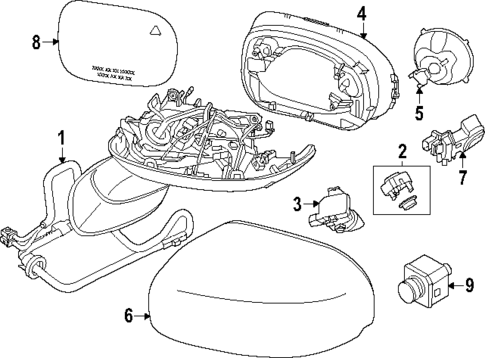 Outside Mirrors for 2025 Mini Countryman #0