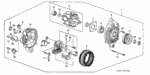 31125P08J02 - Engine: BOLT, FLANGE for Honda Image
