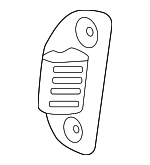 81772P1000 - Body: Stop for Kia: Sorento, Sportage, Telluride Image