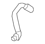 8W1122051 - Cooling System: Vent Hose for Audi Image