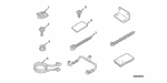 90321SE1000 - Accessory Components: NUT, CLIP (AIR SPOILER) for Honda Image image
