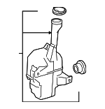 8531533300 - Body: Washer Reservoir for Lexus: ES350 Image