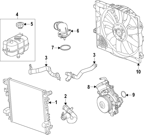 Water Pump for 2022 Jeep Wrangler #1