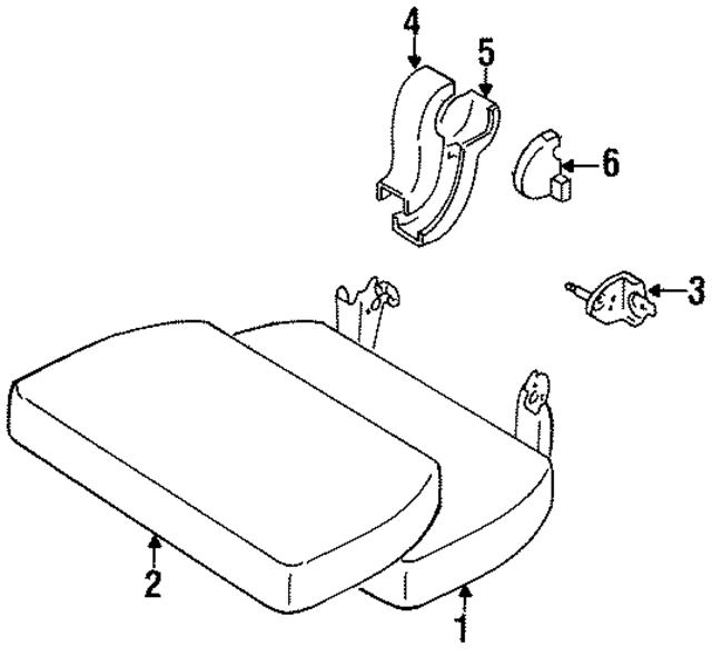 7169389101B0 - : Hinge Cover for Toyota Image