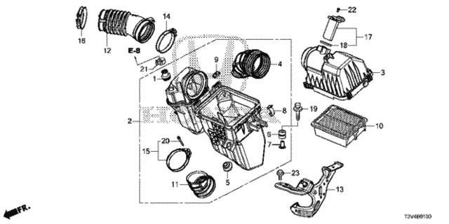 Air Cleaner for 2014 Honda Accord #0