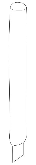 72139S10A01 - Body: Lock Assembly Tube for Honda: CR-V Image