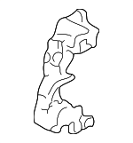 72117S10A01 - Body: Lock Assembly Protector for Honda: CR-V Image