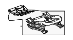 95033622 - Body: Cushion Frame for Chevrolet: Sonic Image