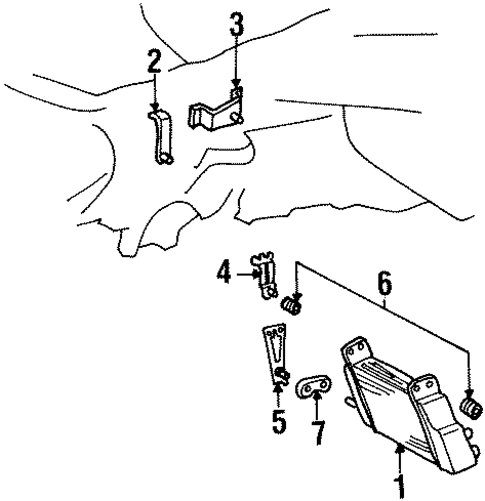 Oil Cooler for 1993 Mercedes-Benz 300 D #0