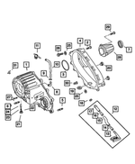 5080859AB - NVG273; Transfer Case: Hex Flange Head Bolt for Mopar Image