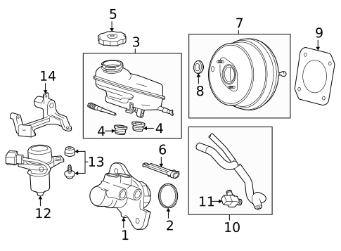 Hoses & Pipes for 2015 Cadillac ATS #0