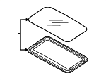 65430FL000 - Body: Sunroof Glass for Subaru Image