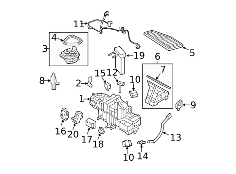 Filters for 2010 Ford Escape #0