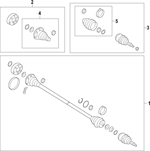 Axle Shafts & Joints for 2019 Volkswagen Passat #4