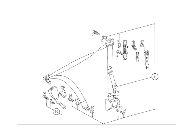 1249840133 - : Bolt for Mercedes-Benz Image