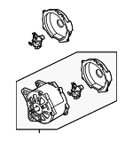 3C903023AX - : Alternator for Volkswagen: GTI, Tiguan Image
