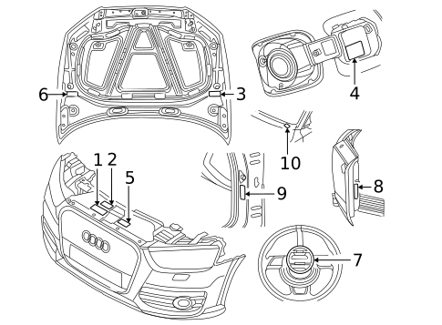 Information Labels for 2017 Audi RS3 #0
