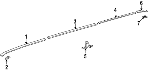 Exterior Trim - Roof for 2024 Lexus GX550 #0
