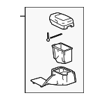 15776806 - Body: Armrest Assembly for GM Image
