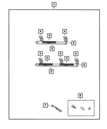 68199277AA - : Side Step, Left for Mopar Image