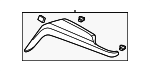 77312TGVA12ZB - : Outer Finish Panel for Acura Image