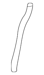 NC7867501 - Wiper &amp; Washer: Windshield Washer Hose for Mazda Image