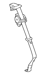 19256452 - Electrical: Center Seat Belt for Saturn: Vue Image