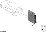65125BB3C94 - Audio, Navigation, Electronic Systems: Rmfd.Head Unit High 6 for BMW Image