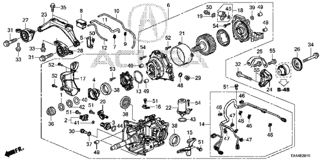 Rear Differential - Mount for 2013 Acura RDX #0