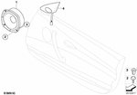 65139143241 - Audio, Navigation, Electronic Systems: Woofer for BMW: Z4 2.5i, Z4 3.0i, Z4 3.0si, Z4 M3.2 Image image