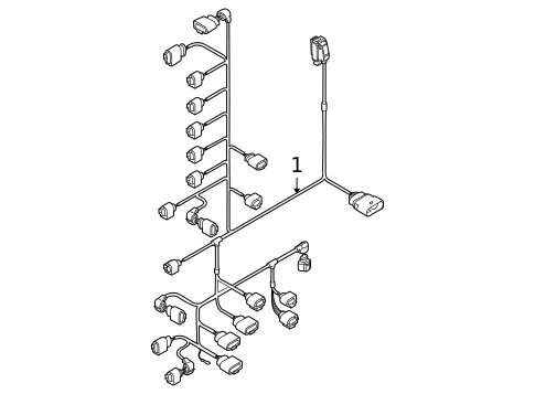 Wiring Harness for 2009 Volkswagen Beetle #0