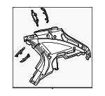 2146305103 - Body: Quarter Panel for Mercedes-Benz Image