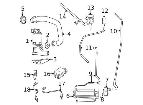 EGR System for 2008 Chrysler Aspen #0