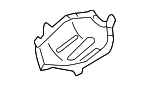 44131AE190 - Exhaust: Converter Heat Shield for Subaru: Baja, Forester, Impreza, Legacy, Outback Image