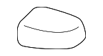 7632B169HA - : Mirror Cover for Mitsubishi Image