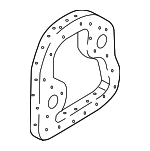 3CN945197 - Electrical: Back Up Light Assembly Gasket for Volkswagen Image