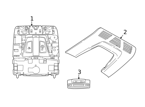 Overhead Console for 2019 BMW i8 #0