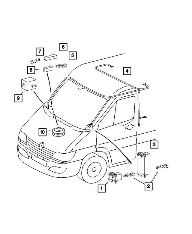 5133378AA - Electrical: Male Terminal for Mopar Image