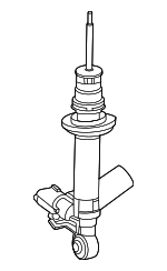 2323209505 - : Suspension Shock Absorber for Mercedes-Benz Image