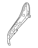 1HL90HL1AC - Body: Side Shield for Chrysler: 200 Image