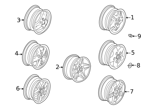 Wheels for 1996 Land Rover Range Rover #0