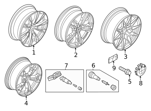 Wheels for 2022 BMW X3 #0