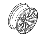 36108043671 - : 2022-2024 BMW - Disk Wheel Light Alloy In 36907111 for BMW: X3, X4 Image