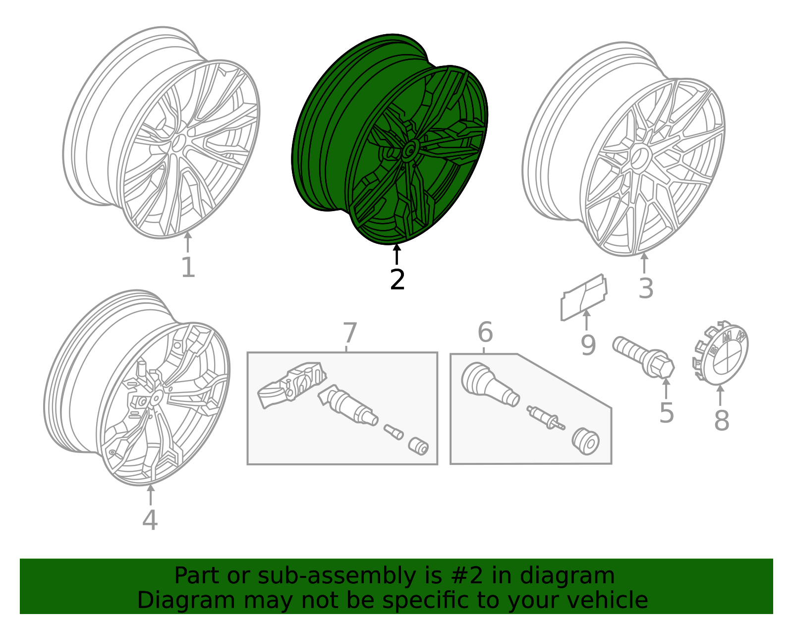 Genuine BMW 36-10-7-916-273 | ​G01 X3, G02 X2 21