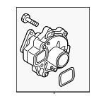 PEDD15010A - Cooling System: Water Pump for Mazda: 3, 6, CX-3, CX-5 Image