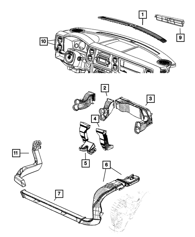 « 55037760AE –  : Air Chicane pour Mopar Image »