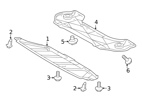 Splash Shields for 2006 Lexus RX400h #0